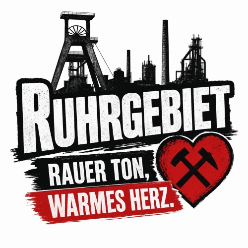 Tasse »Ruhrgebiet – Rauer Ton, warmes...