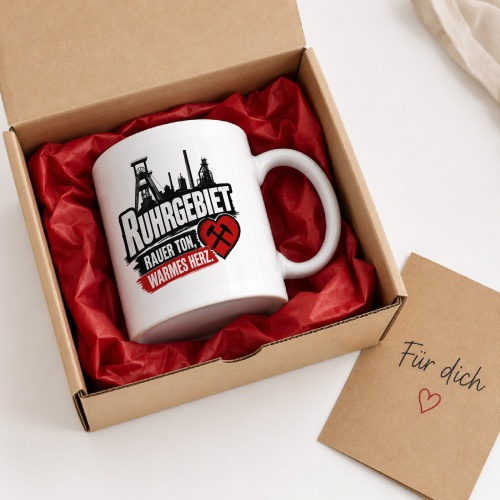 Tasse »Ruhrgebiet – Rauer Ton, warmes Herz«