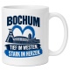 Tasse »Bochum – Tief im Westen, stark im Herzen«