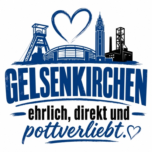 Tasse »Gelsenkirchen ehrlich, direkt und...