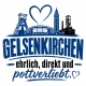 Tasse »Gelsenkirchen ehrlich, direkt und pottverliebt«