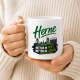 Tasse »Herne – Mitten im Pott, mitten im Leben«