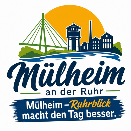 Tasse »Mülheim – Ruhrblick macht den Tag besser«