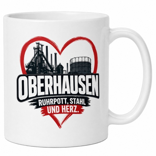 Tasse »Oberhausen – Ruhrpott, Stahl und...