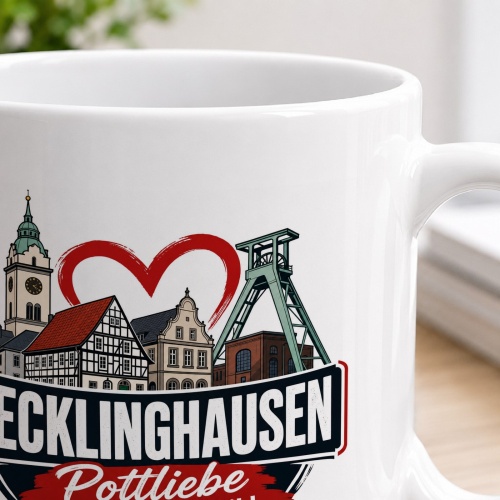 Tasse »Recklinghausen Pottliebe mit Altstadtgefühl«
