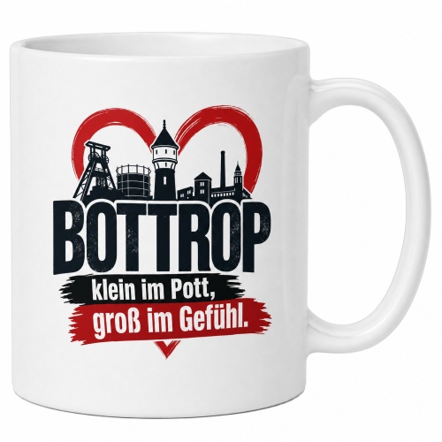 Tasse »Bottrop – klein im Pott, groß im...