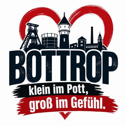 Tasse »Bottrop – klein im Pott, groß im Gefühl«