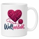 Tasse »Wollverliebt.«