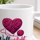 Tasse »Wollverliebt.«