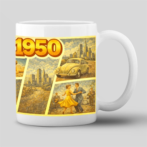 Tasse »1950 – Nostalgie & Rock n Roll«