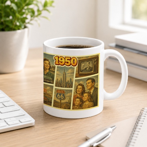 Tasse »1950 – Nostalgie & Rock n Roll«