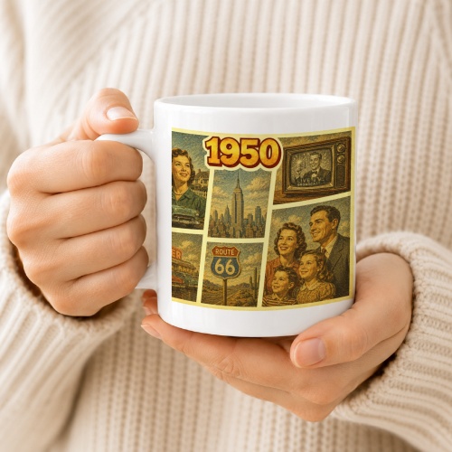 Tasse »1950 – Nostalgie & Rock n Roll«