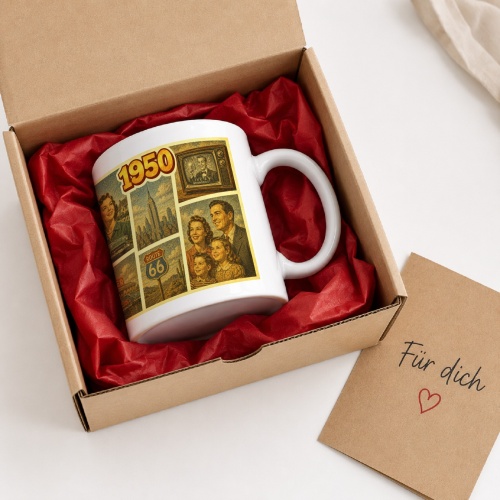 Tasse »1950 – Nostalgie & Rock n Roll«