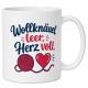 Tasse »Wollknäuel leer, Herz voll.«