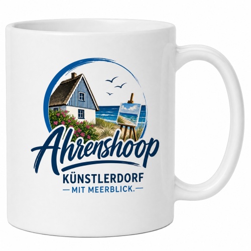 Tasse »Ahrenshoop Künstlerdorf mit...