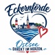 Tasse »Eckernförde – Ostsee direkt im Herzen«