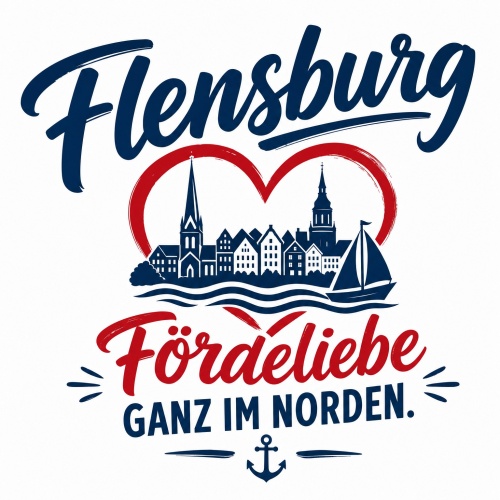 Tasse »Flensburg – Förderliebe ganz im...