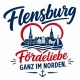 Tasse »Flensburg – Förderliebe ganz im Norden«