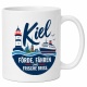 Tasse »Kiel – Förde, Fähren und frische Brise«