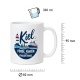Tasse »Kiel – Förde, Fähren und frische Brise«