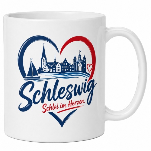 Tasse »Schleswig – Schlei im Herzen«
