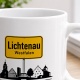 Tasse »Lichtenau Westfalen Ortsschild«
