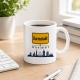 Tasse »Darmstadt Skyline & Ortsschild«