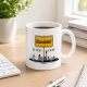 Tasse »Düsseldorf Skyline & Ortsschild«