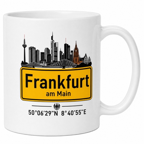 Tasse »Frankfurt am Main Skyline«