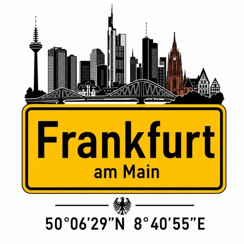 Tasse »Frankfurt am Main Skyline«