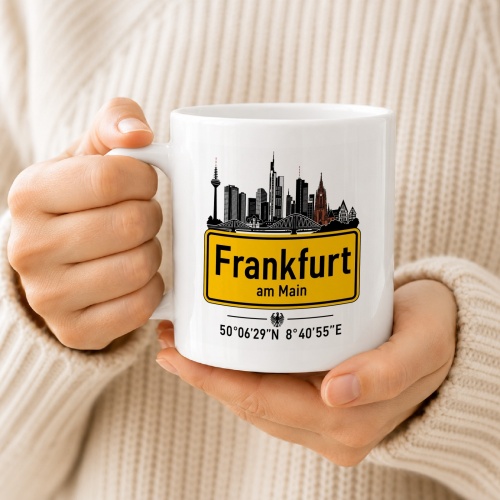 Tasse »Frankfurt am Main Skyline«