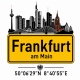 Tasse »Frankfurt am Main Skyline«
