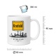 Tasse »Krefeld Skyline & Ortsschild«