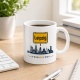 Tasse »Leipzig Skyline & Ortsschild«