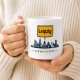 Tasse »Leipzig Skyline & Ortsschild«