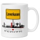 Tasse »Leverkusen Skyline & Ortsschild«