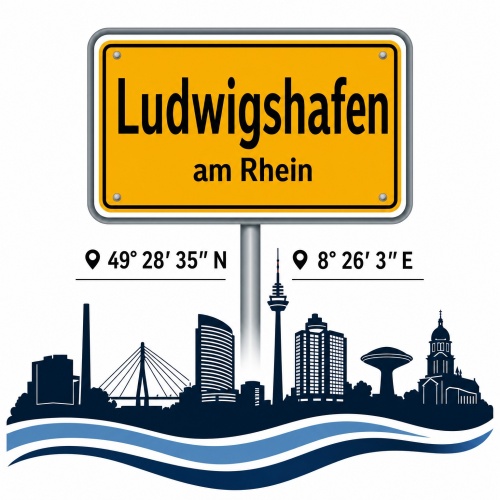 Tasse »Ludwigshafen am Rhein Skyline«