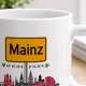 Tasse »Mainz Skyline & Ortsschild«