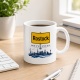 Tasse »Rostock Skyline Ortsschild«
