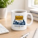 Tasse »Saarbrücken Skyline & Ortsschild«