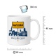 Tasse »Saarbrücken Skyline & Ortsschild«