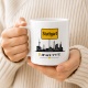 Tasse »Stuttgart Skyline & Koordinaten«