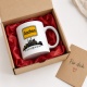 Tasse »Aachen Skyline & Ortsschild«