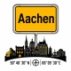 Tasse »Aachen Skyline & Ortsschild«