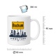 Tasse »Bochum Skyline mit Ortsschild«