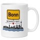 Tasse »Bonn Skyline & Herz«