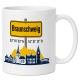 Tasse »Braunschweig Skyline & Ortsschild«