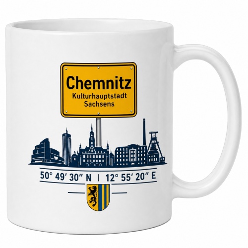 Tasse »Chemnitz – Kulturhauptstadt...