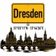 Tasse »Dresden Skyline & Ortsschild«
