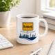 Tasse »Duisburg Skyline & Koordinaten«